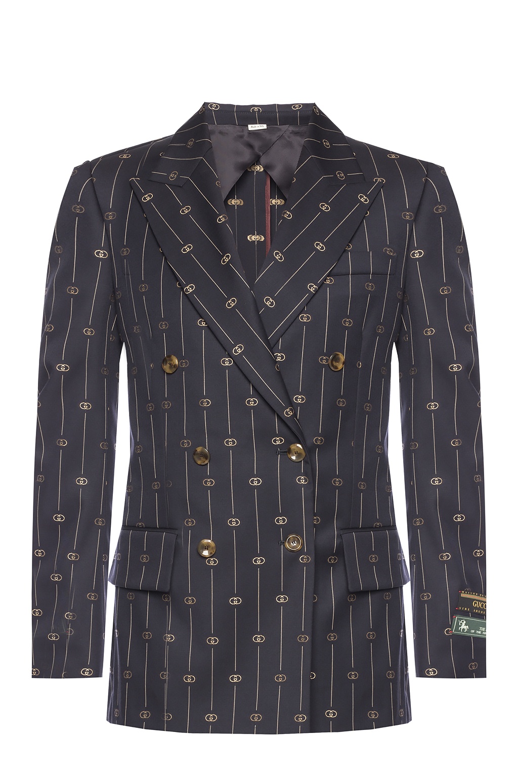 SchaferandweinerShops Canada - Navy blue Blazer with logo